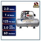 California Air Tools 2-GALLON Portable Electric 125 Psi Horizontal Compresso New. Price: $548.10.