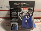 Bell And Howell Portable Air Compressor 12V Dc 300 Psi (#BH1009) Open. Price: $10.00.