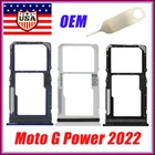 Oem Sim Tray Microsd Card Holder Slot +pin For Motorola G Power 2022 XT2165 New. Price: $7.99.