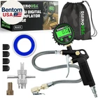 Digital Tire Pressure Gauge With Inflator (250 Psi) Professional Air Chuck & New. Price: $66.14.
