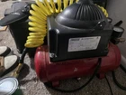 Iron Horse Air Compressor Model 02233010 With Hose Spray Gun Kit Used. Price: $210.00.