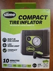 Slime Compact Tire Inflator With Led Light & Adapters 40060 New. Price: $27.56.