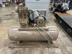 Thompson 5HP 3-PHASE Air Compressor 230/460V Vertical Tank Industrial Shop Unit Used. Price: $900.00.