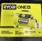 Ryobi Air Compressor P739 New In Box. Price: $130.00.