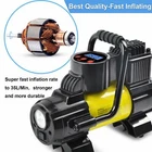 Heavy Duty Portable Air Compressor Car Tire Inflator Electric Pump Auto 12V New. Price: $29.99.