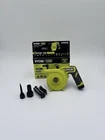 Ryobi High Volume Inflator FVIF61K W/ Battery & Charger Missing Sweeper Nozzle Open. Price: $24.99.