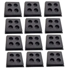Set Of (12) 2" X 3/4" Anti Vibration Heavy Duty All Rubber Isolation Pads New. Price: $21.99.