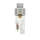 Airbrush Mini Filter Moisture Water Trap 1/8" Fittings Hose Paint Spray Gun New. Price: $8.99.