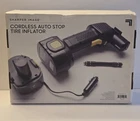 Cordless Auto Stop Tire Inflator By Sharper Image Open Box Sku# 206974-01. Price: $19.99.