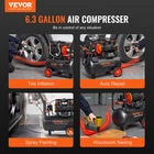 6.3 Gallon Air Compressor, Woodwork Nailing New. Price: $193.80.