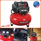 Porter-cable 6 Gal 150 Psi Portable Electric Oil-free Pancake Air Compressor Red New. Price: $189.00.