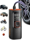Tire Inflator Portable Air Compressor - Powerful 150PSI & 2X Faster, Accurate New. Price: $76.85.