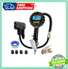 Bike Tire Inflator With Pressure Gauge - Easiest Use Both Presta And Sch... New. Price: $44.16.