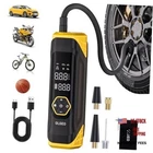 Olgeo Tire Inflator Portable Air Compressor, 180PSI Cordless 6X Faster Black New. Price: $118.23.