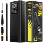 Bbd Car Tire Inflator Portable Air COMPRESSOR,0.8 Min Full Inflation 160 Psi ... New. Price: $55.44.