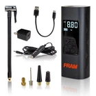 Fram FEK40002 Portable Emergency Tire Inflator With 6000MAH Battery And 12V, ... New. Price: $76.37.