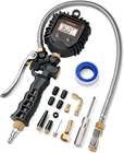 Heavy Duty Digital Tire Pressure Inflator Gauge 250PSI With Braided Hose/coupler New. Price: $66.49.