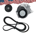 Serpentine Drive Belt Tensioner & Idler Pulley Component Kit Fits Toyota Tundra New. Price: $51.99.
