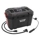 Husky 12-VOLT/120-VOLT Home & Auto Tire Inflator Open. Price: $64.95.