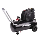 Husky Hotdog Air Compressor Gal. 150 Psi 1.8 Hp Compact + Quiet Oil-free Pump New. Price: $134.99.