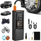 Tire Inflator Portable Air Compressor/ Pump Dual Mode 9000MAH & 12V Dc New. Price: $29.99.