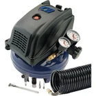 DC010010DI Campbell Hausfeld Gallon Oil-free Air Compressor With 12-PIECE Kit New. Price: $216.49.