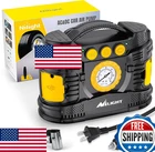 Nilight Portable Tire Inflator Air Compressor 12V Dc Car 110V Ac Home Dual Power New. Price: $109.18.