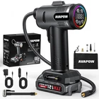 Nexpow T12 Avapow Portable Tire Inflator, 160 Psi Cordless Dual Power Air New. Price: $36.00.