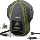 Teromas Tire Inflator Portable Air Compressor, Ac/dc Power (110V/12V), Green New. Price: $50.65.