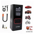 Hapow Tire Inflator Portable Air Compressor, 6000MAH Standard Capacity Black New. Price: $63.68.