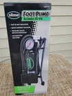 Slime 2061-A Foot Pump High Volume Analog Pressure Gauge, Air Adapters, Compact New. Price: $5.00.