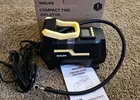 Vaclife Compact Tire Inflator Dual Power 12V/110V ATJ-1666 Open. Price: $39.99.
