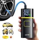 Auxito Tire Inflator Portable Air Compressor 150PSI A301-5200MAH, Black New. Price: $81.09.
