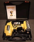 Sypousy Cordless Tire Inflator Air Compressor, Portable Pump Open. Price: $48.99.