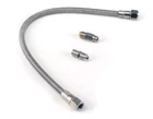 20" 1/4" Stainless Steel Leader Hose W/ Check Valve Npt Male To New. Price: $26.25.