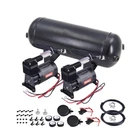 3GAL Air Tank W/ 150PSI Compressor 2PCS - For Ride/horn New. Price: $209.99.