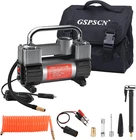 Tire Inflator Heavy Duty Double Cylinders, Portable Metal Dc 12V Air Compressor New. Price: $76.51.