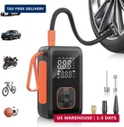 Hafuloky Tire Inflator Portable Air Compressor, 150PSI Cordless Pump With Ci New. Price: $70.98.