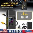 Car Tire Inflator Cordless Digital Usb Rechargeable Air Compressor Pump 12V New. Price: $62.03.