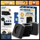 Anti Vibration Pads For Washer & Dryer - Set Of 4 Leveling Mats, Noise Dampening New. Price: $36.89.