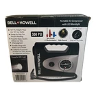 Bell Howell Portable Air Compressor 300 Psi Led Tire Inflator New. Price: $31.99.