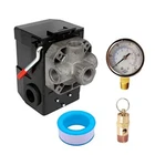 26 Amp H/d Pressure Switch Air Compressor 95-125 Pis 4 Port W/0-200 Psi Gauge... New. Price: $38.52.