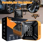 Auxbeam Air Portable Tire Inflator Compressor Pump Digital Pressure Gauge New. Price: $69.99.