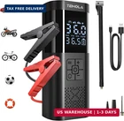 Temola Portable Car Jump Starter With Air Compressor, 150PSI Battery New. Price: $47.23.