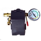 Air Compressor Pressure Control Switch 4 Ports 95-125 Psi W/ 0-200 Gauge ... New. Price: $38.51.