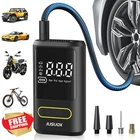 Jusuox Tire Inflator Portable Air Compressor 150 Psi Cordless Pump New. Price: $34.99.