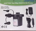 Agptek Two Way Electric Air Pump Inflator Deflator Car & Home Adapters 3 Nozzles New. Price: $19.99.