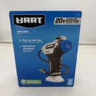 New Hart 20-VOLT Cordless Inflator Air Pump With 20-INCH Hose- Tool Only. Price: $34.20.