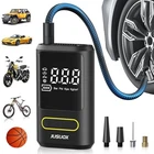 Jusuox Tire Inflator Portable Air Compressor, Bike Pump Digital Pressure Used. Price: $41.64.