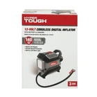 Hyper Tough 12V Cordless Portable Tire Inflator Air Pump W/digital Lcd Gauge New. Price: $39.99.